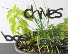 Load image into Gallery viewer, Garden Marker Hello spring Sale , Custom Garden Sign, labels , stakes for raised garden bed
