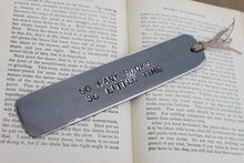 Load image into Gallery viewer, Iron bookmark 6th Anniversary gift Personalized

